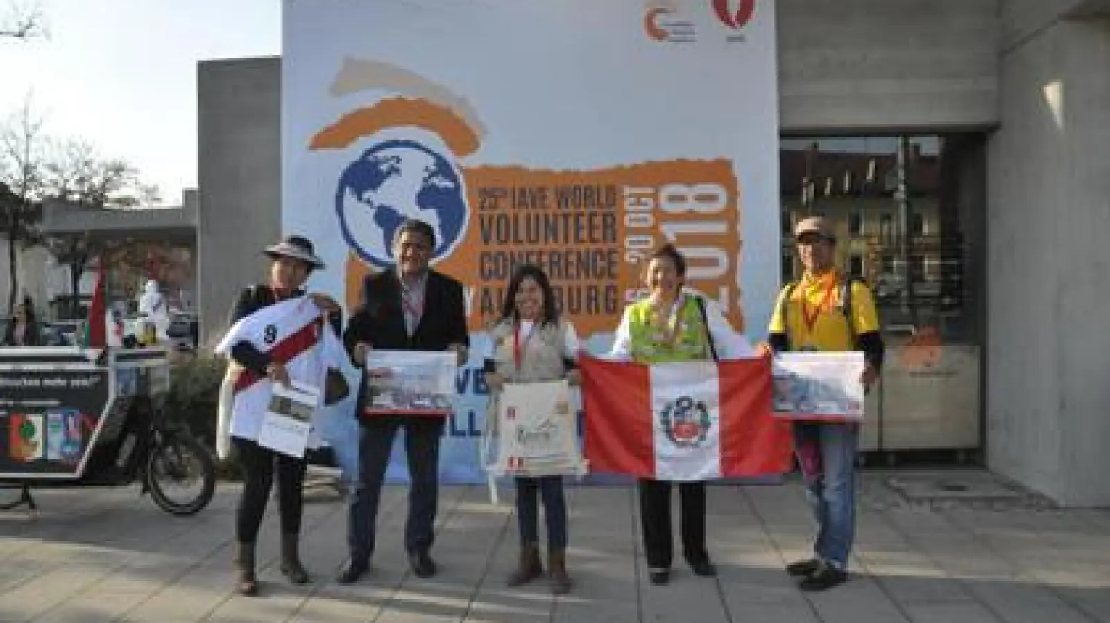 Internationaler Besuch:   Teilnehmer aus verschiedenen Ländern kamen zur Weltfreiwilligenkonferenz im Kongress zusammen.    	Foto: Yaren Kaskaya (Foto: Yaren Kaskaya)