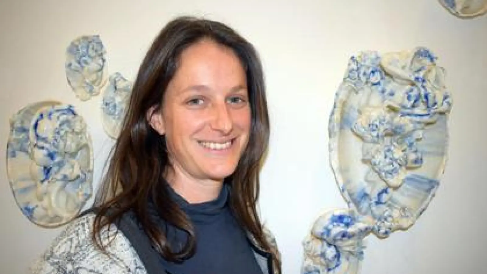 Die diesjährige Kunstpreisträgerin  Keiyona Constanze Stumpf verbindet Ornamentik mit Ekel.	Fotos: Thomas Winter (Fotos: Thomas Winter)