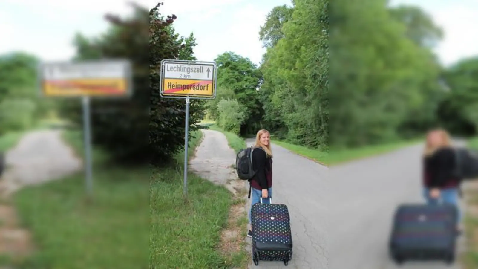 Der Koffer ist gepackt : Bald startet das Abenteuer Malawi für die 21-jährige Lea Specht aus Heimpersdorf. 	Foto: Andreas Dengler (Foto: Andreas Dengler)