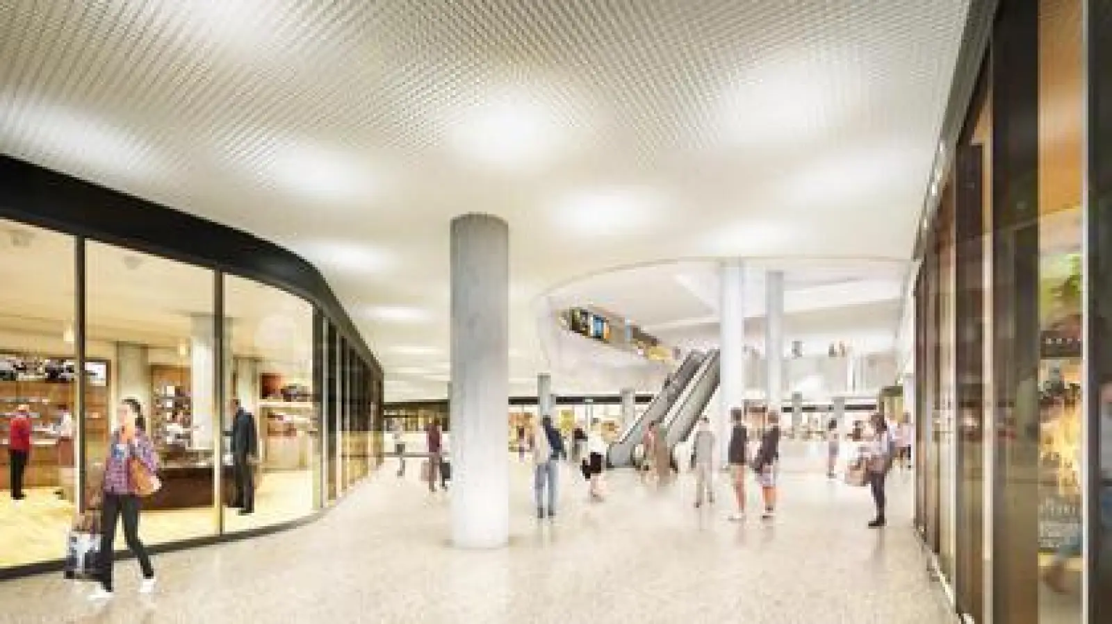 Moderner und attraktiver als das ehemalige Fuggerstadtcenter soll die neue Helio-Passage am Hauptbahnhof aussehen. (Foto: ActivumSG)