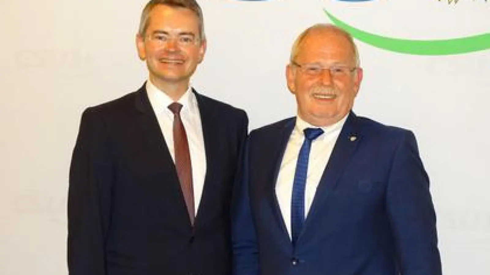 Peter Tomaschko  (links) wird Direktkandidat bei der Landtagswahl, Manfred Losinger ist erneut Listenkandidat.