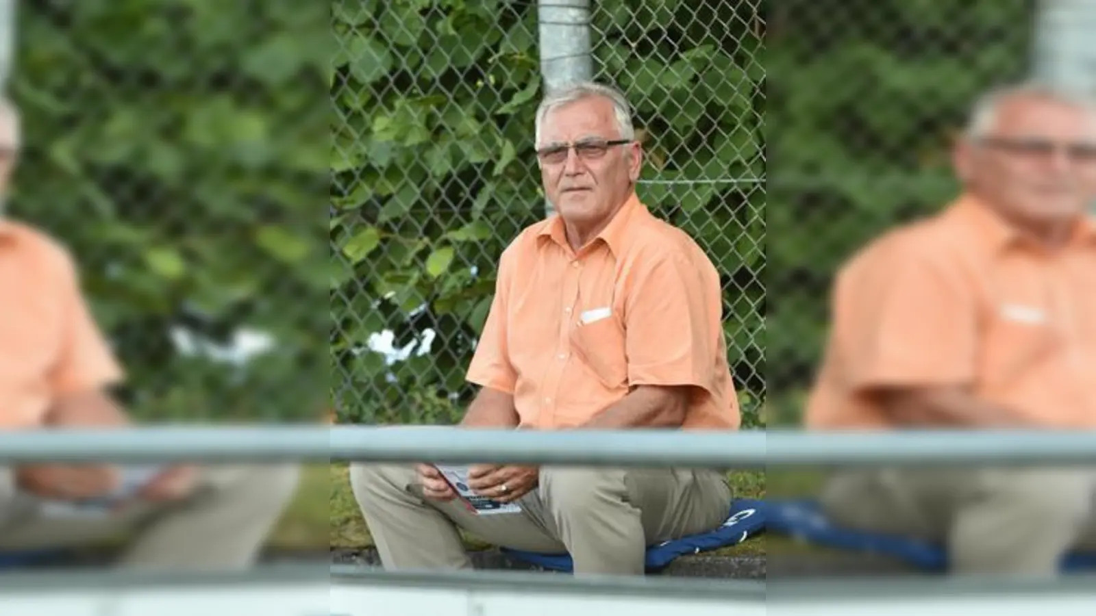 Ludwig Grammer,   Präsident des TSV Aindling, hofft, dass es auch in der nächsten Saison Landesligafußball am Schüsselhauser Kreuz gibt.	Foto: Siegfried Kerpf (Foto: Siegfried Kerpf)