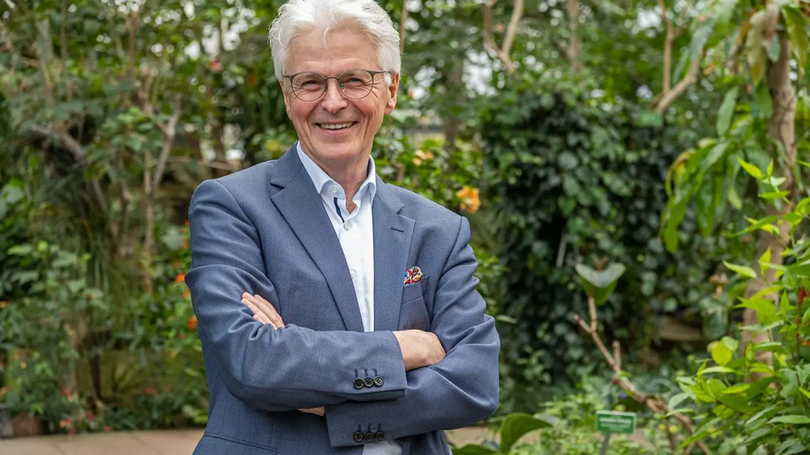 Nach 15 Jahren als Vorstandsvorsitzender der Sparkasse Augsburg geht Rolf Settelmeier ab Juli in Ruhestand.  (Foto: Eckhart Matthäus)