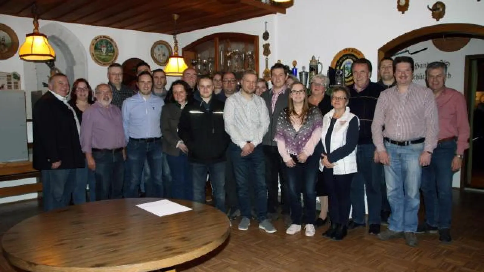 Die Kandidaten des Bürgerwille &#39;84   in Inchenhofen für die Gemeinderatswahl. 	Foto: Gerlinde Drexler (Foto: Gerlinde Drexler)