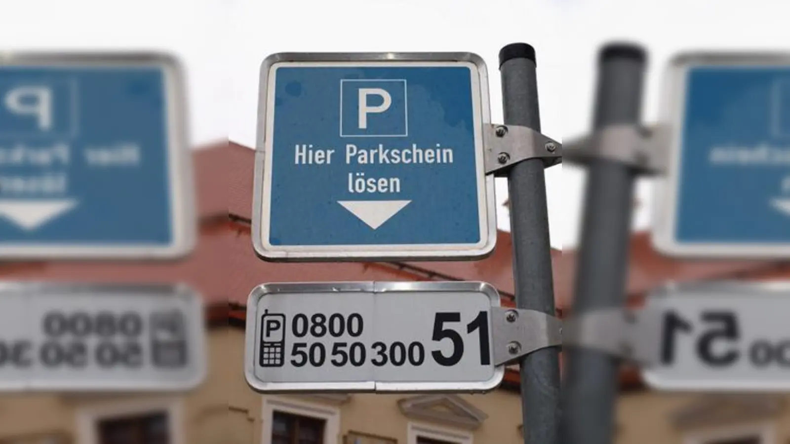 Ein Leitsystem   soll das Parken in der Friedberger Innenstadt erleichtern. 	Foto: Stöbich (Foto: Stöbich)