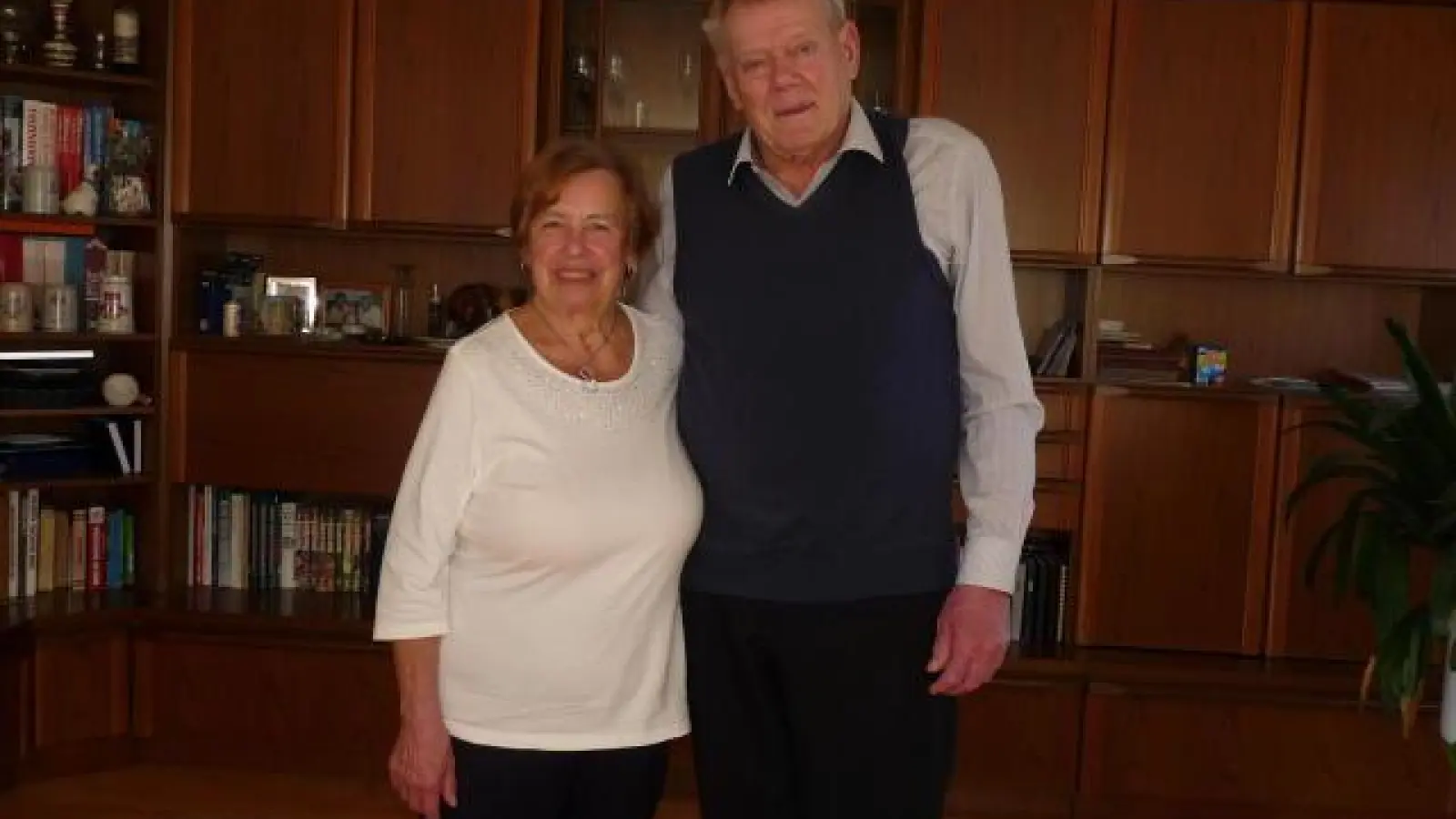 Seit 60 Jahren verheiratet:   Margot und Richard Götz aus Wollomoos.	Foto: Gisela Huber (Foto: Gisela Huber)