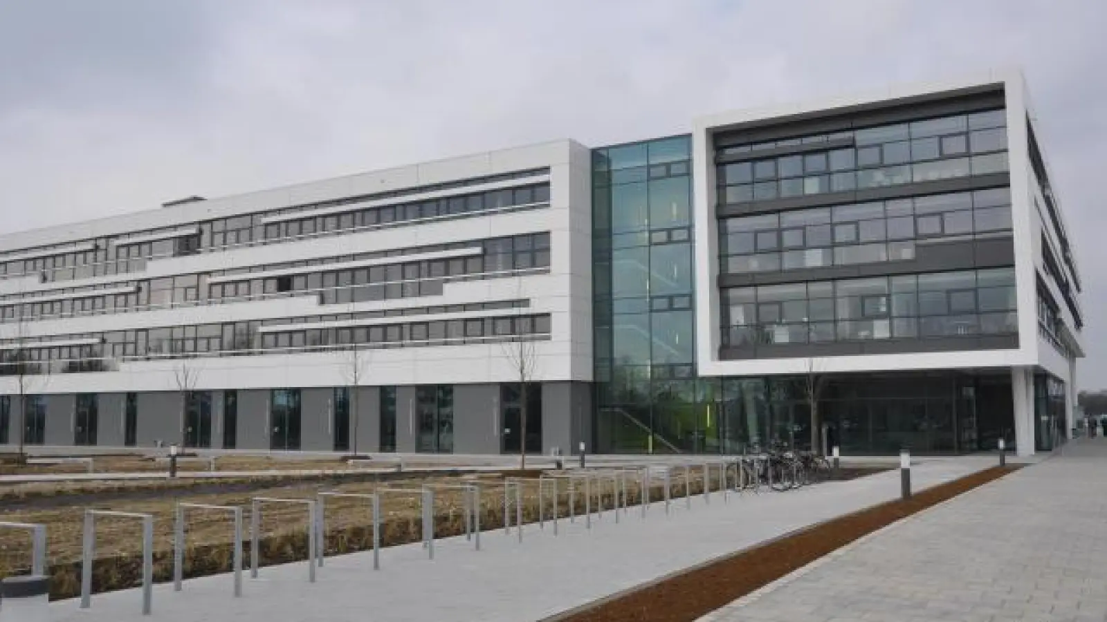 Das Technologiezentrum Augsburg: Seit Sonntag ist es offiziell in Betrieb. 	 (Foto: Markus Höck)