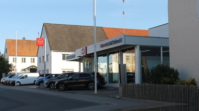 <b>Das Autohaus Harnisch &amp; Schmid</b> schließt den Standort in Klingen. Die Filiale wird mit dem Hauptbetrieb in Gersthofen zusammengelegt. (Foto: Nayra Weber)