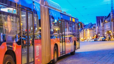 Busse der Linien 22, 32 und 94 werden bis 11. September stadtauswärts umgeleitet. In Fahrtrichtung Innenstadt ändern sich die Linienverläufe jedoch nicht.  (Foto: Maximilian Tauch)