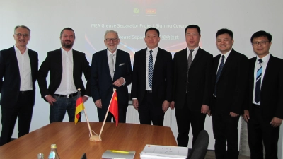 MEA Group GmbH empfängt eine chinesische Delegation aus Kunshan/Bacheng am 09.05.2023 in Aichach (Foto: Ines Speck)