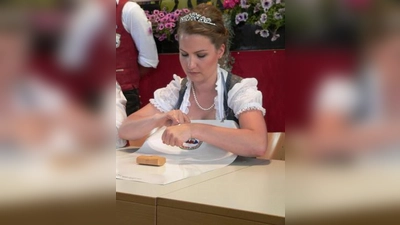 Die amtierende deutsche Schnupferkönigin  Isabella Bayr landete bei den bayerischen Meisterschaften auf Platz vier, ihre Mannschaft aber behielt den Titel. 	Foto: Andreas Alt (Foto: Andreas Alt)