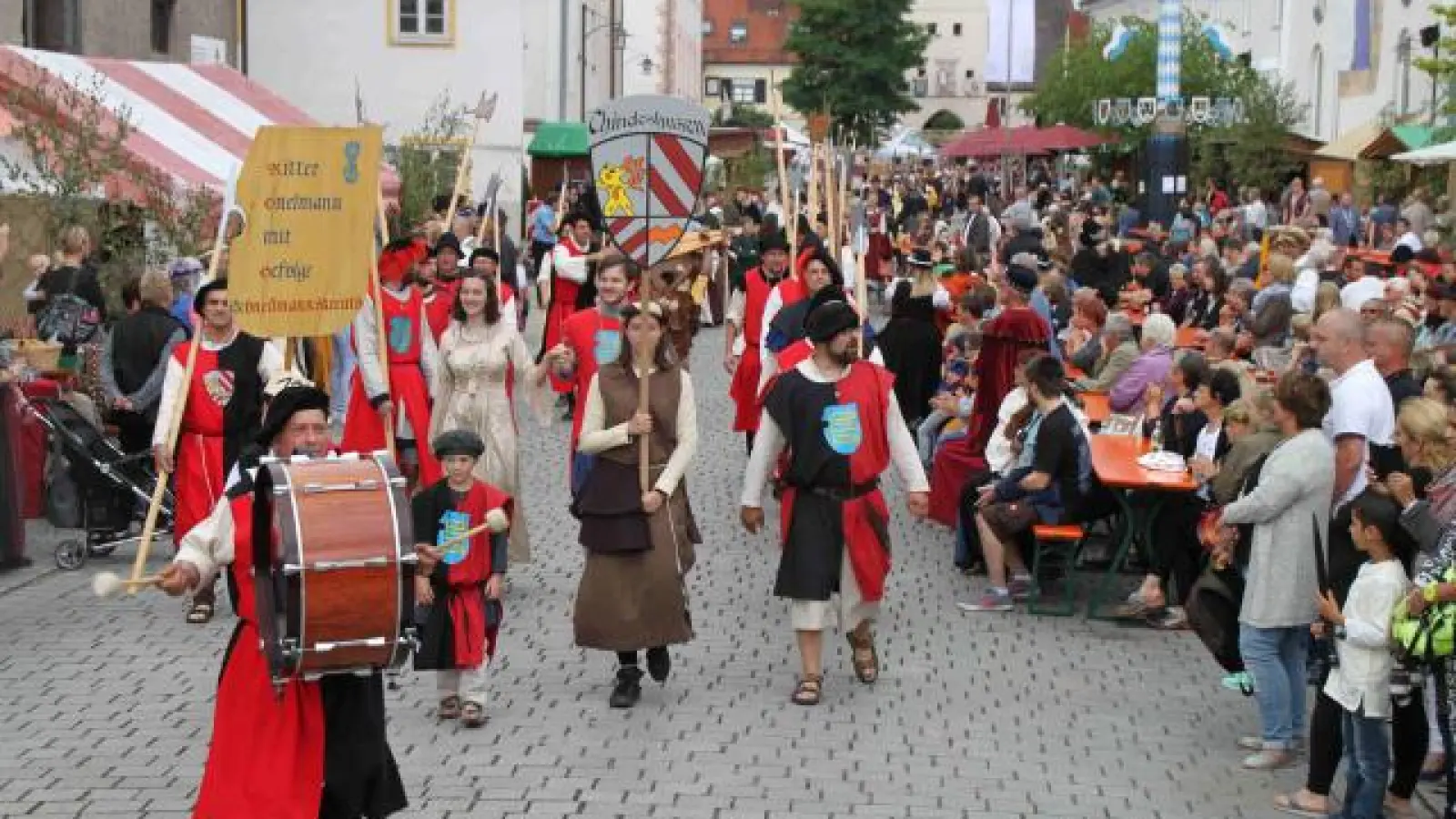 Das letzte Historische Marktfest wurde im Jahr 2017 in Pöttmes gefeiert.