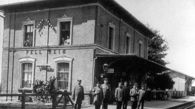 Vom Bahnhof in Fellheim aus wurden Jüdinnen und Juden durch das NS-Regime in die Vernichtungslager im Osten deportiert. Der Ort, der an die Gräueltaten erinnert, soll zu einer Gedenkstätte werden. (Foto: © Universität Augsburg)