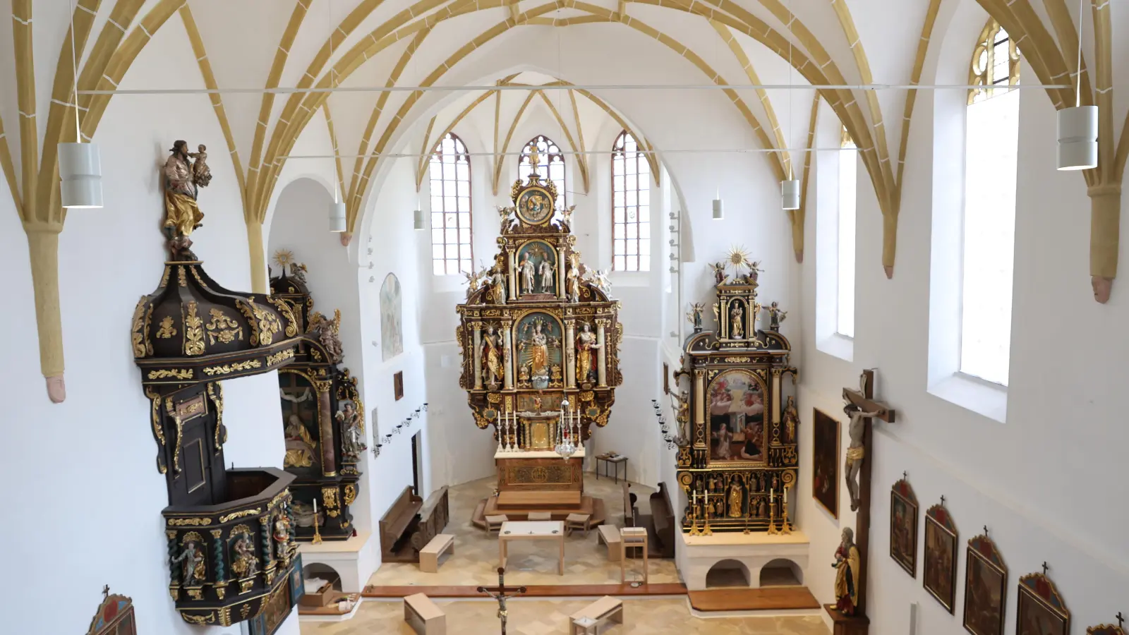 Die Burgkirche in Oberwittelsbach (Foto: Erich Hoffmann)