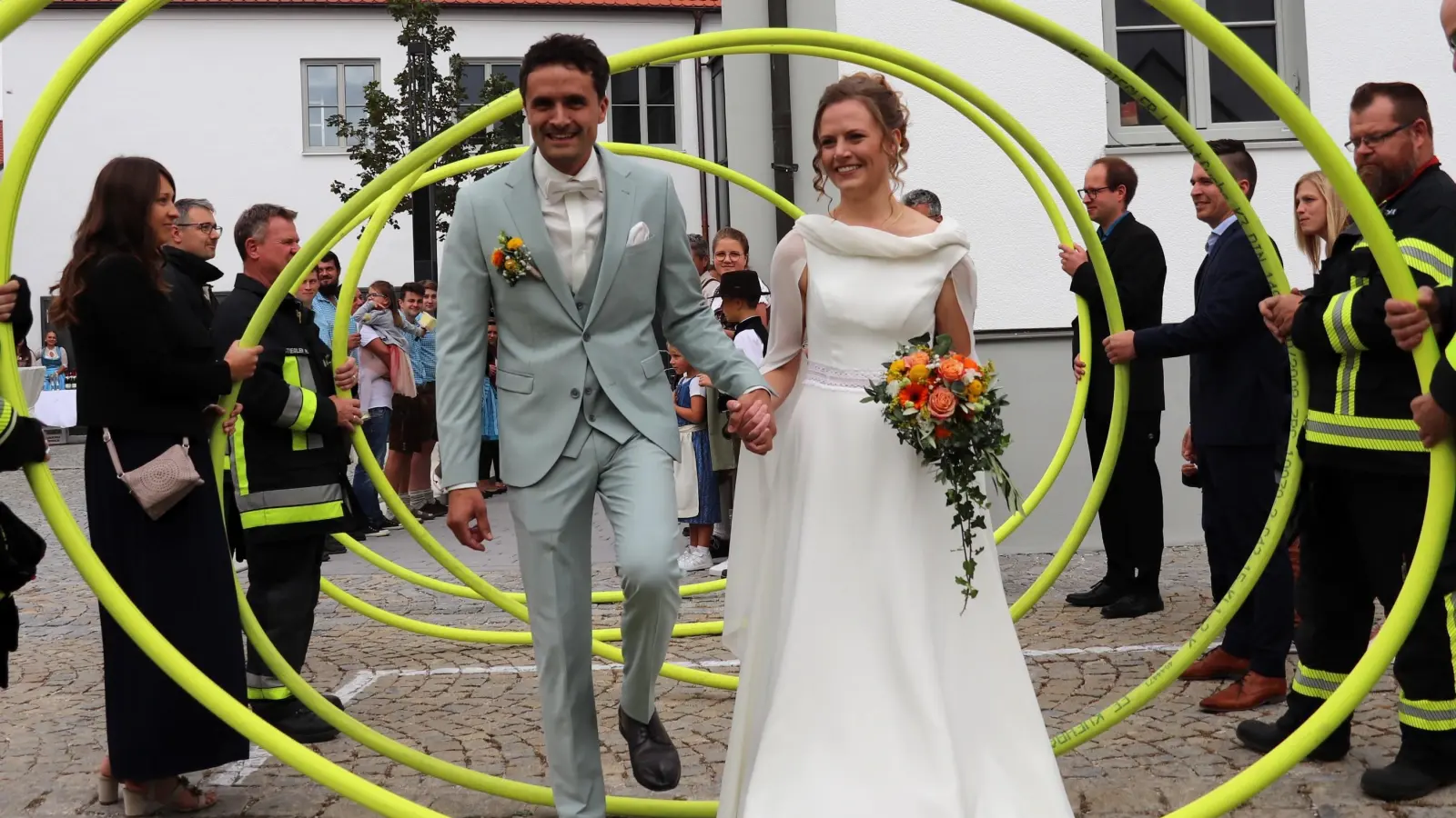 Hochzeit in Kühbach (Foto: Helene Monzer)