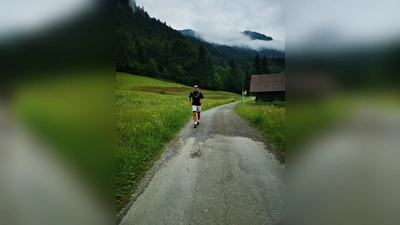 Von Sylt nach Oberstdorf: Viktor Reger durchquerte Deutschland in 50-Kilometer-Etappen. (Foto: privat)