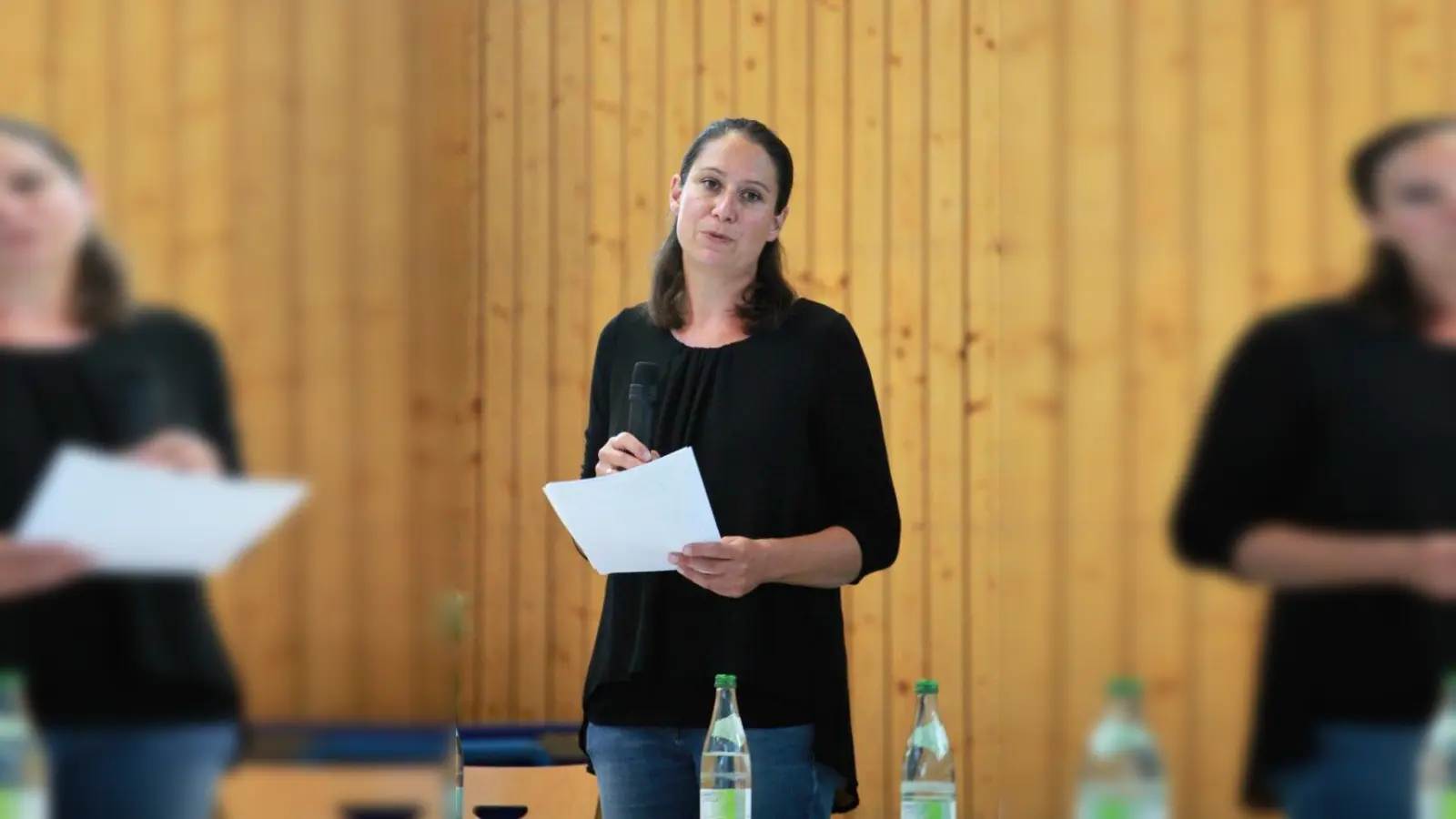 Freut sich auf  eine Theatersaison auf dem Hofberg im nächsten Jahr: Vereinsvorsitzende Angelika Weiß. (Jahr: Vereinsvorsitzende Angelika Weiß.)