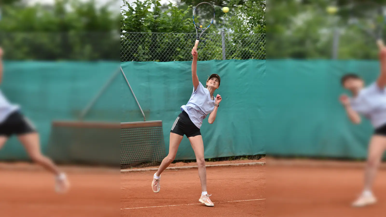 Die für den TC Friedberg spielende Aichacherin Katrin Leischner geht bei den Damen als Favoritin bei der Kreismeisterschaft an den Start.  (Foto: Sigi Baumüller)