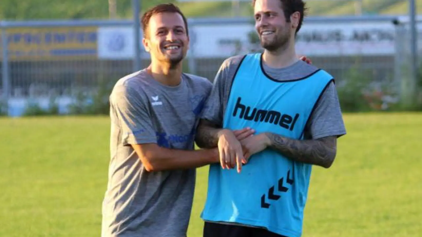 Verlassen gemeinsam   den FCP am 30. Juni: Muriz Salemovic und Fabian Hürzeler. 	Foto: Horst Kramer (Foto: Horst Kramer)