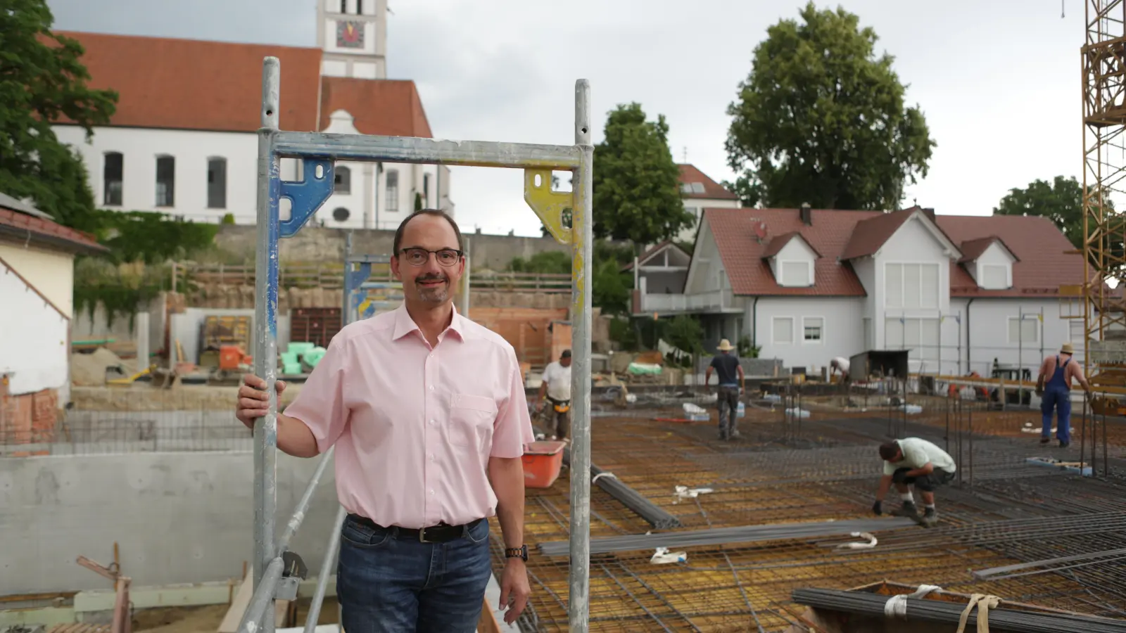 <b>Ist seit Mai 2020 Bürgermeister</b> der Gemeinde Dasing: Andreas Wiesner (FWD). (Foto: Bastian Brummer)