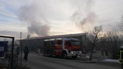 Auf etwa 100 000 Euro   schätzt die Polizei den Brandschaden in Heretshausen. 	Foto: Benjamin Müller (Foto: Benjamin Müller)