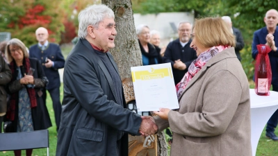 Hans Malzer ist der diesjährige Kunstpreisträger des Landkreises Augsburg (Foto: Julia Pietsch)