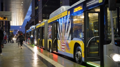 Mit Ende der Weihnachtsferien sollen die Busse der Stadtwerke in Augsburg wieder im 15-Minuten-Takt fahren. (Foto: mjt)
