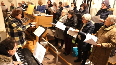 Der neue ökumenische Chor. (Foto: Erich Hoffmann)