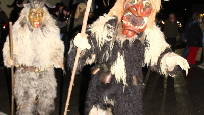 Das Diedorfer Maskenmuseum organisiert auch in diesem Jahr wieder den Perchtenlauf. (Foto: Maskenmuseum Diedorf)