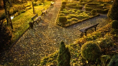 Kleine Oase in der Stadt: Im Roten-Tor-Park gibt es auch einen kleinen Kräutergarten.  (Foto: Peter Maier)