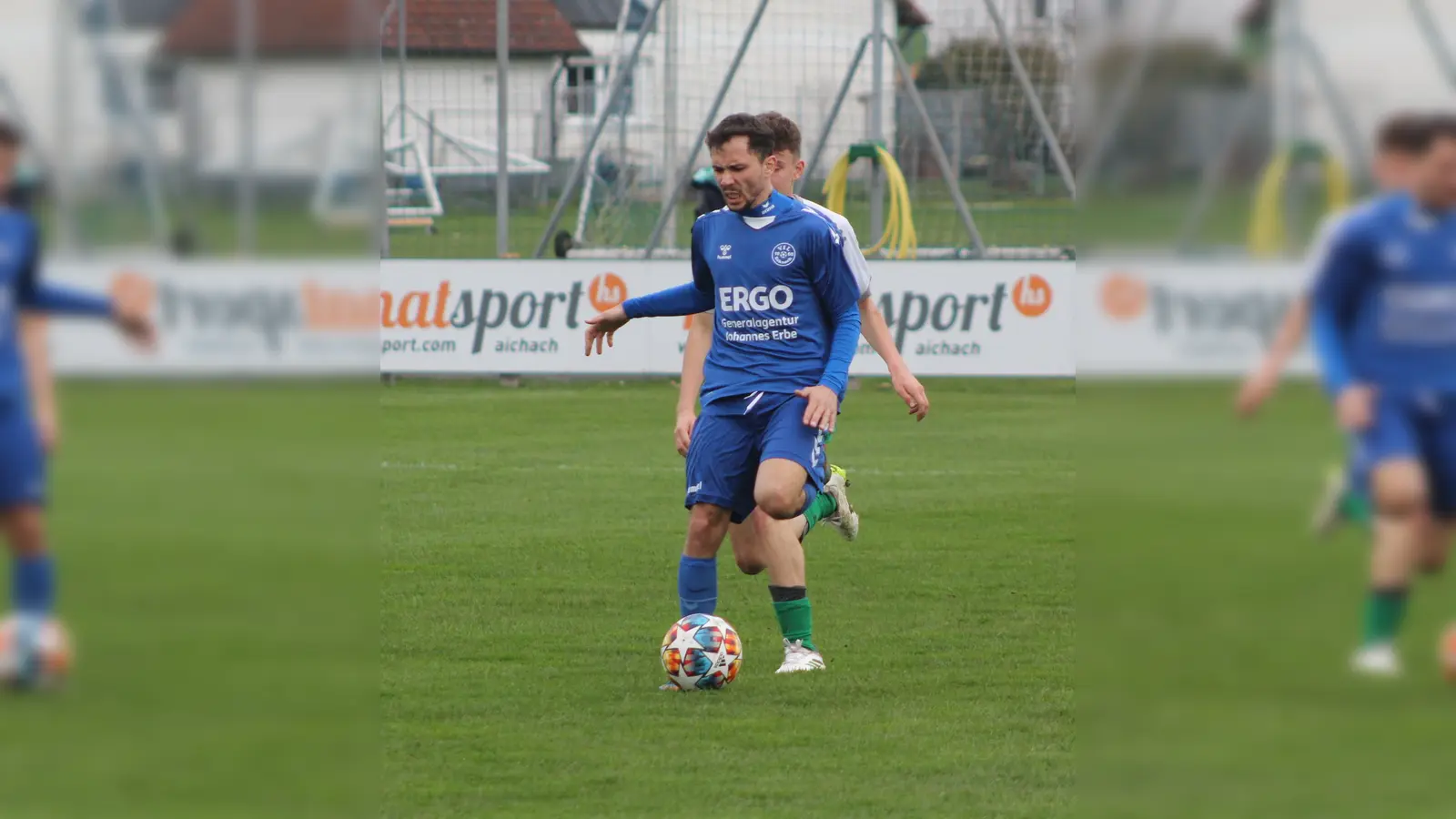 Serhat Örnek ist mit zwölf Treffern der beste Torschütze des VfL Ecknach. Morgen kann er sein Konto beim FC Horgau erhöhen.  (Foto: Willi Baudrexl)